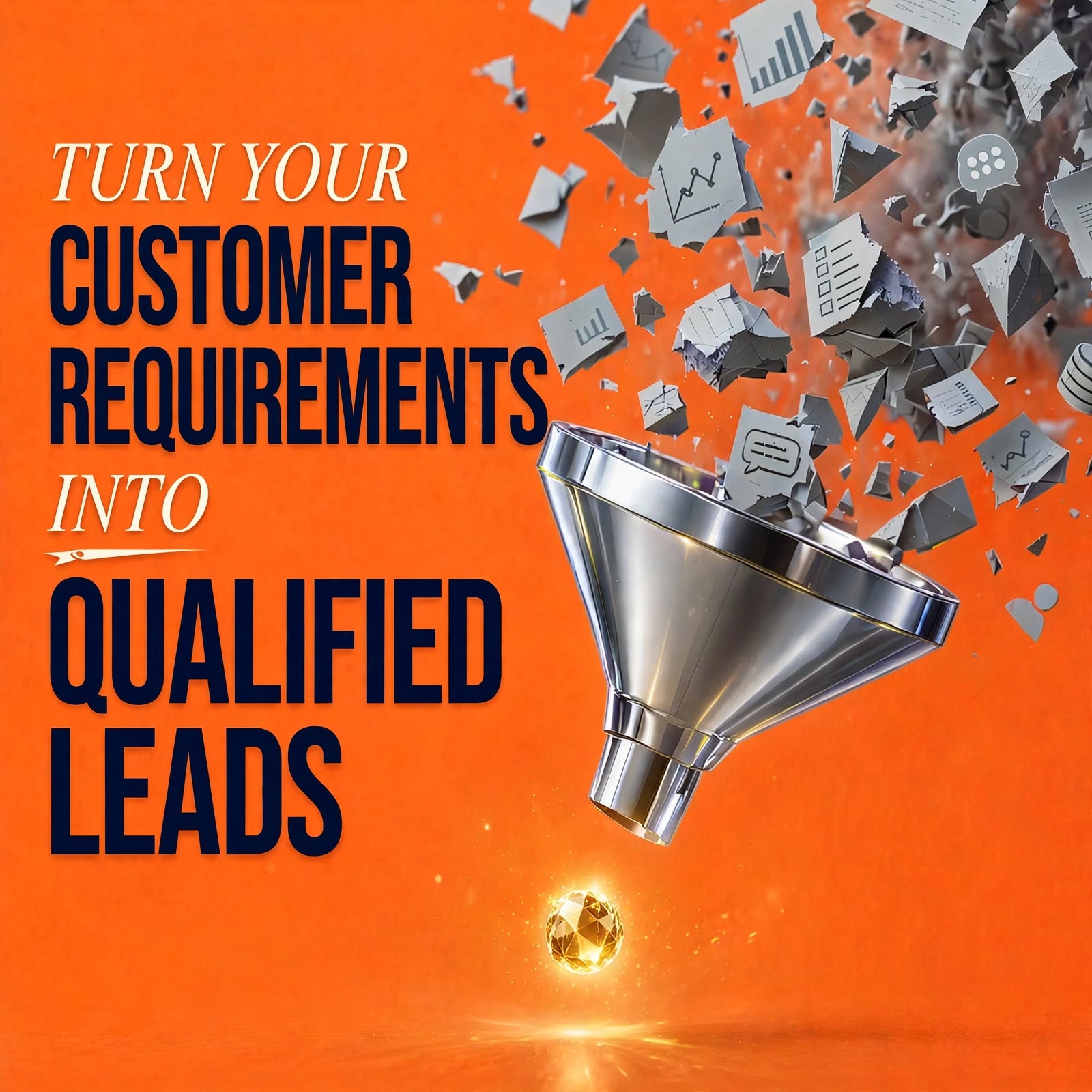 Automate service sales pipeline